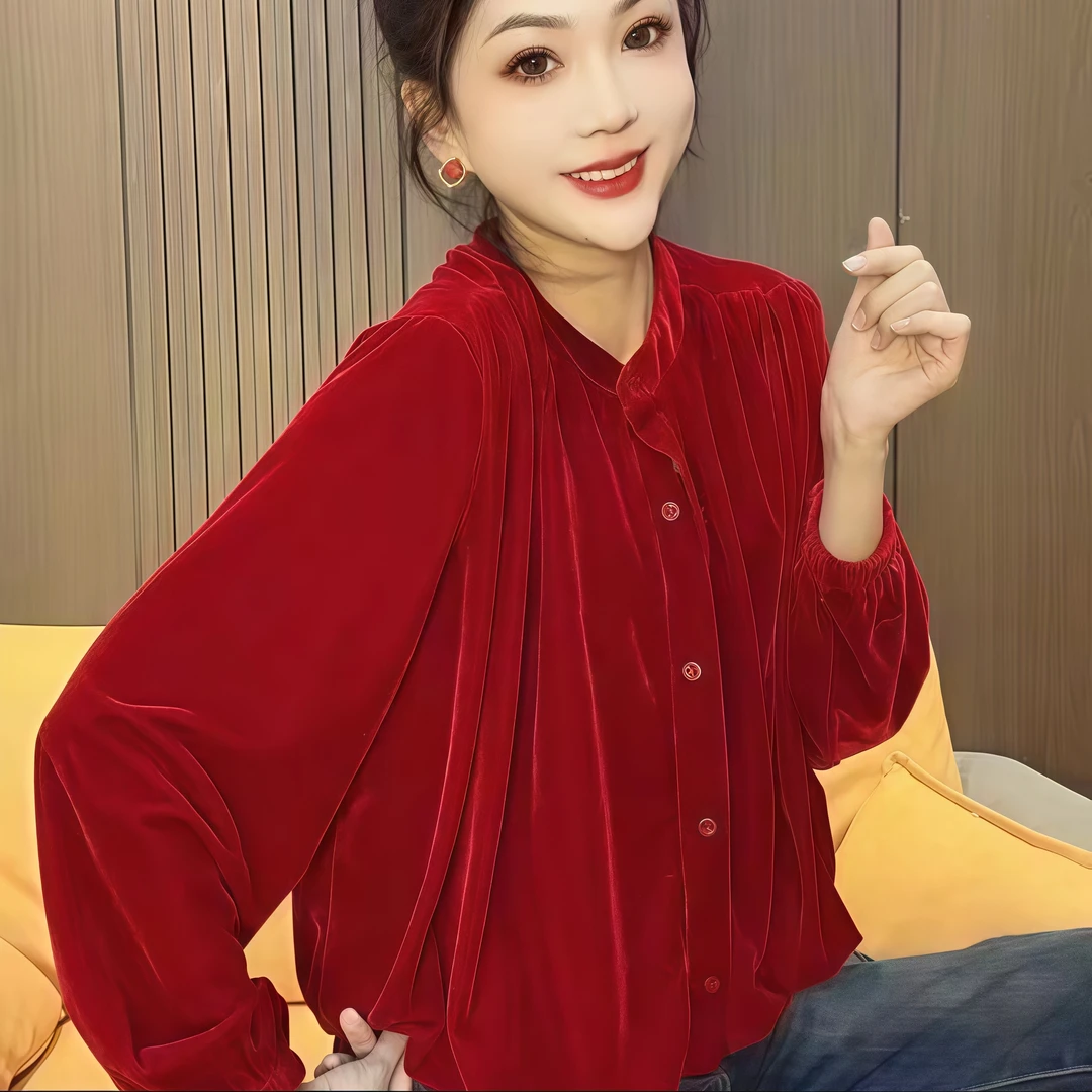 2025冬季新款轻奢常规款女士百搭时尚薄款秋冬气质冬季潮流上衣