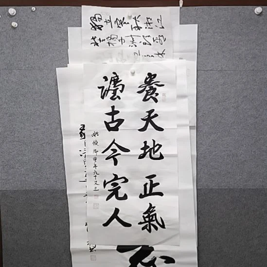 书法养天地正气法古今完人31米乘以50