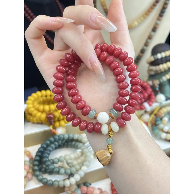 《玫瑰庄园》m153精选菩提双圈手串