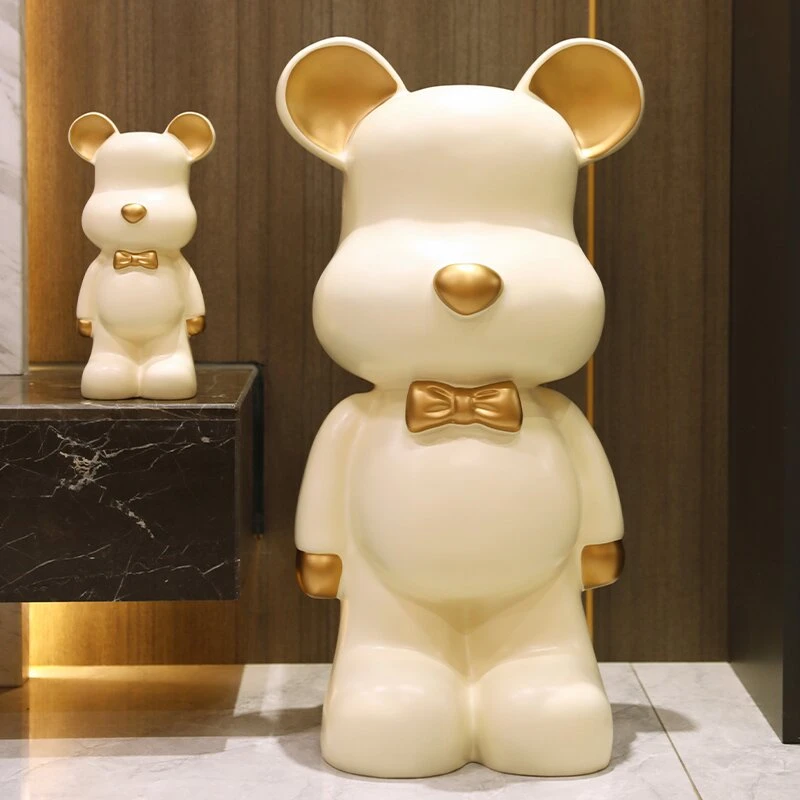 网红熊存钱罐摆件大容量超大号客厅装饰品储蓄罐大型只进不出