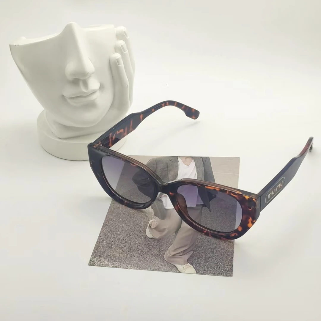 【3116】玳瑁色小脸百搭墨镜复古显脸欧美风个性时尚百搭不出错