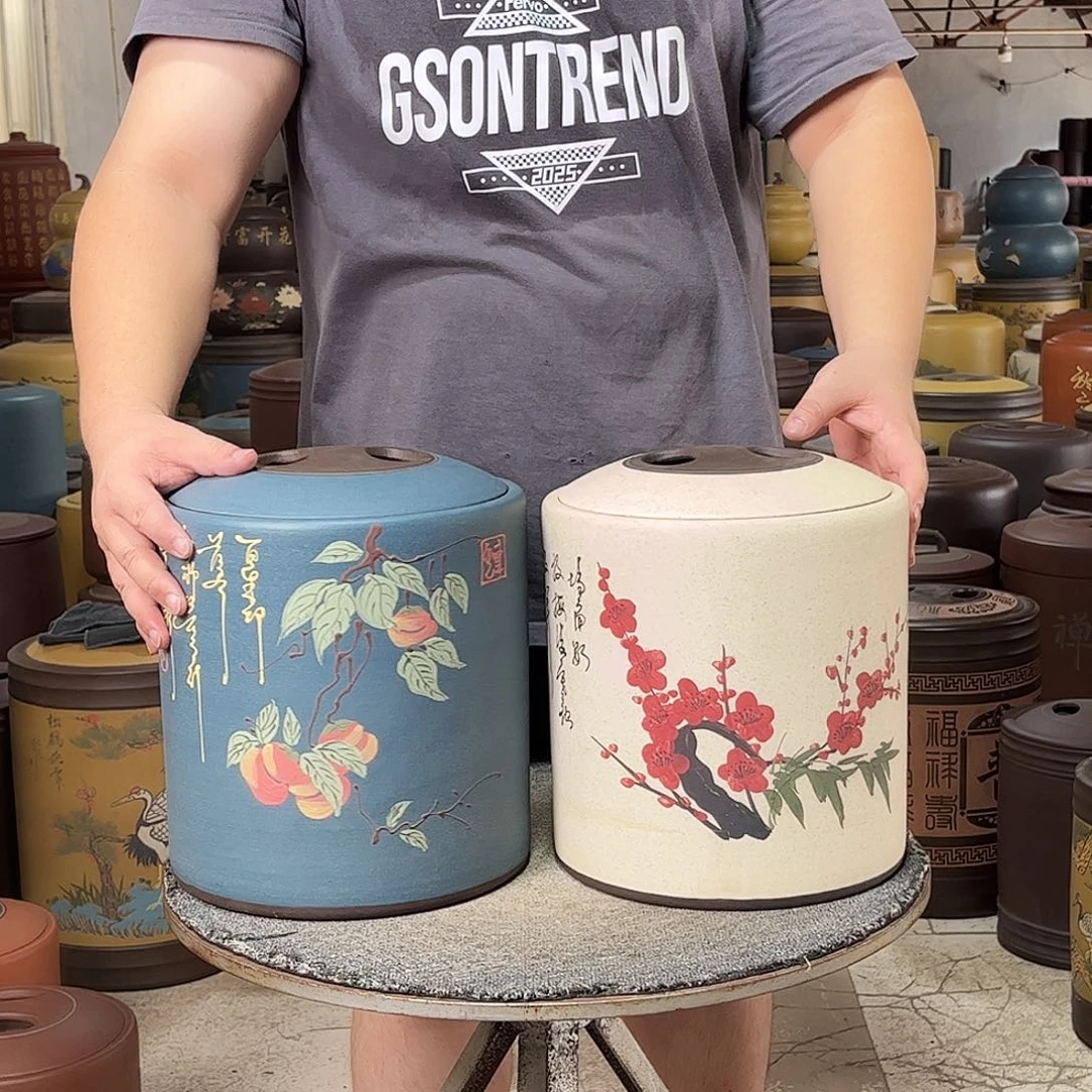 紫砂茶叶罐茶叶罐