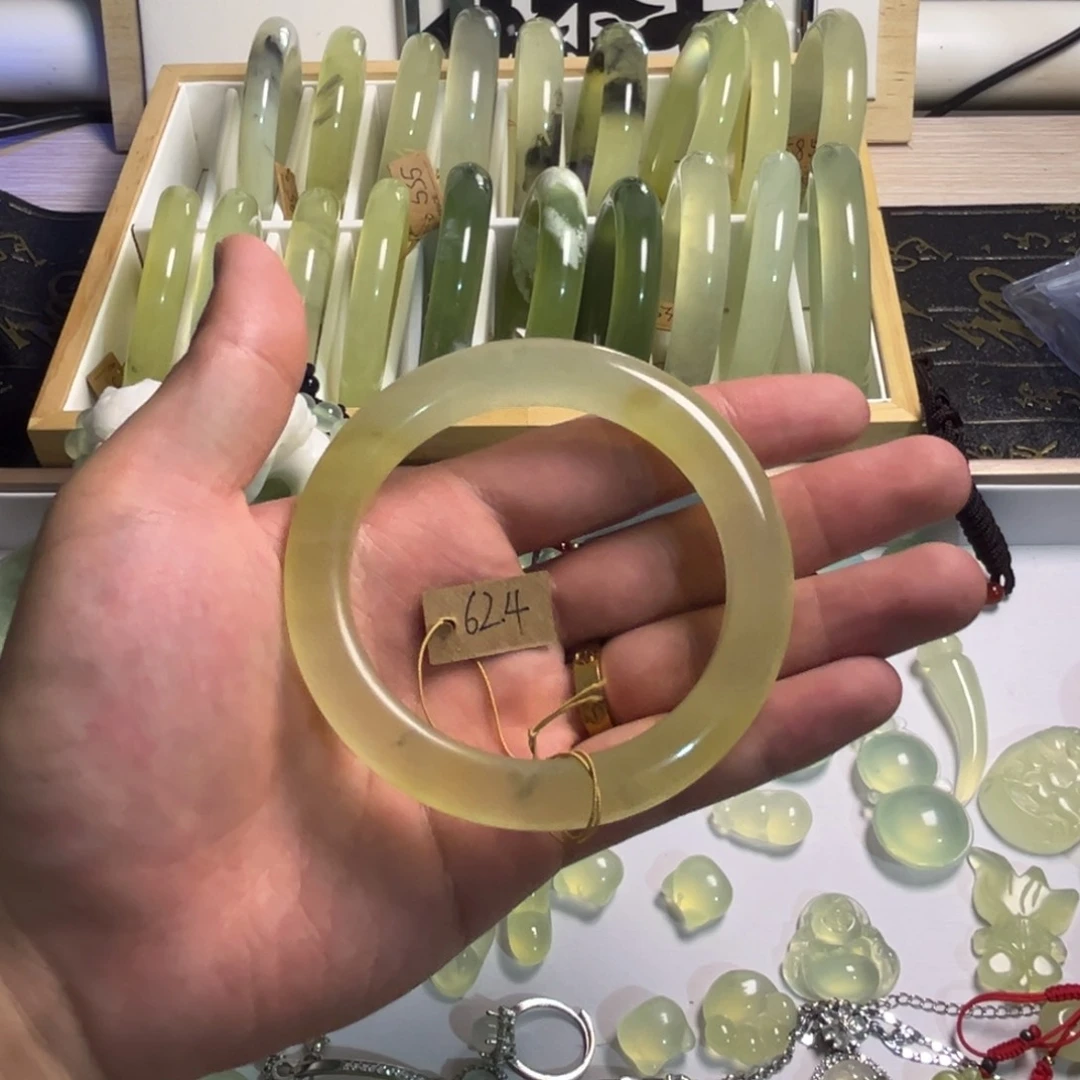 蛇纹石玉合金手镯