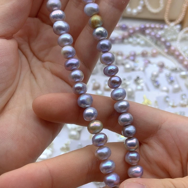 淡水珍珠未镶嵌颈饰