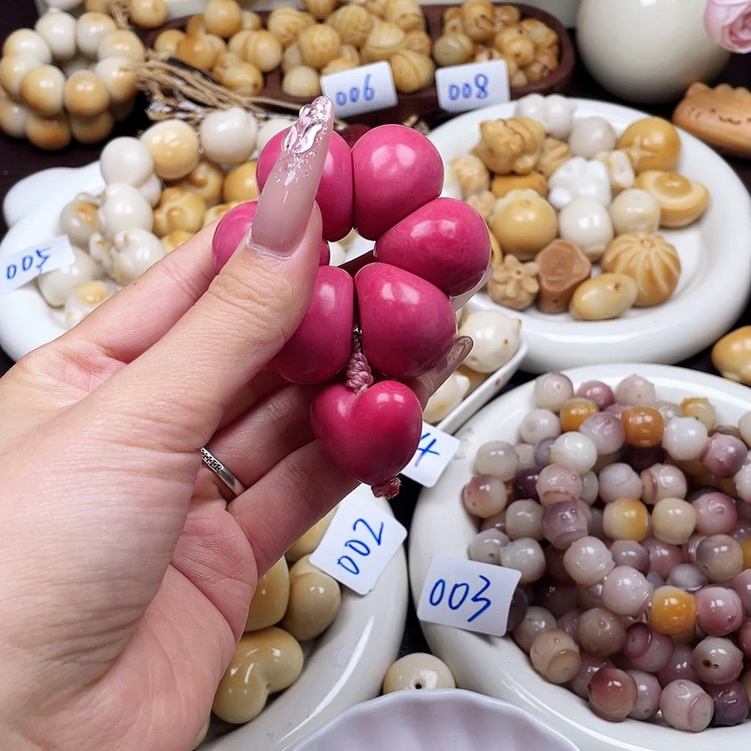 吊坠白玉菩提一串成品c