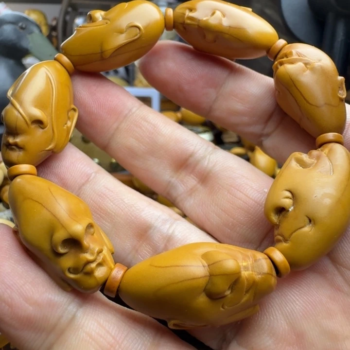 茁***穗橄榄核手串/手链哈哈我也是很喜欢的呢