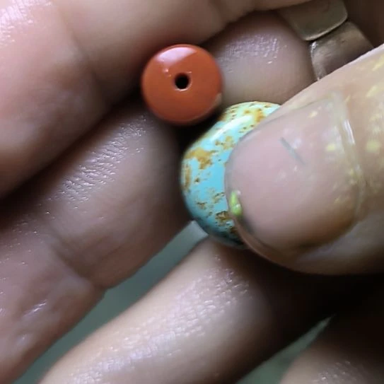 半***茶南红玛瑙墩子 未镶嵌