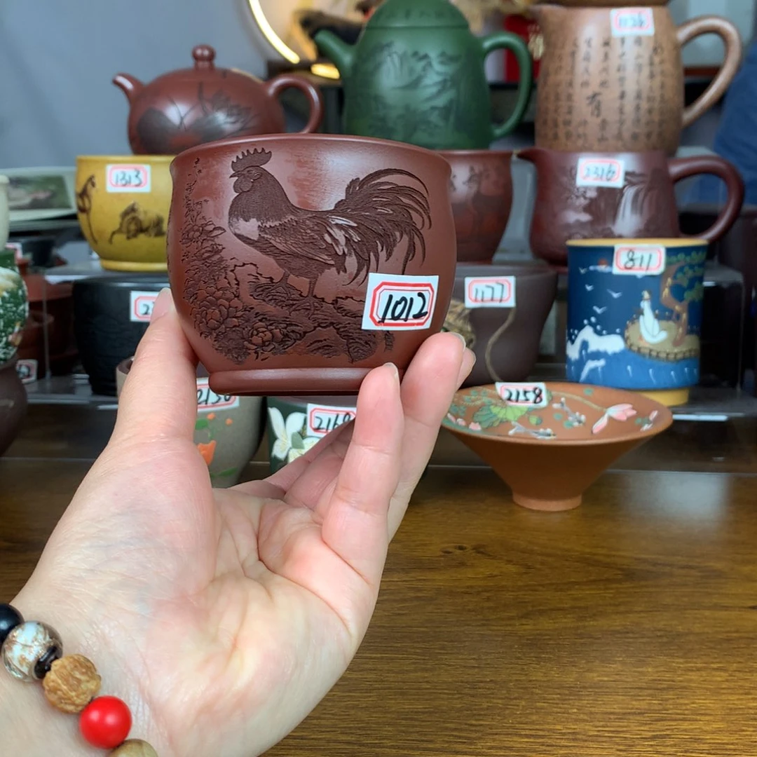 紫砂茶杯宜兴紫砂茶具