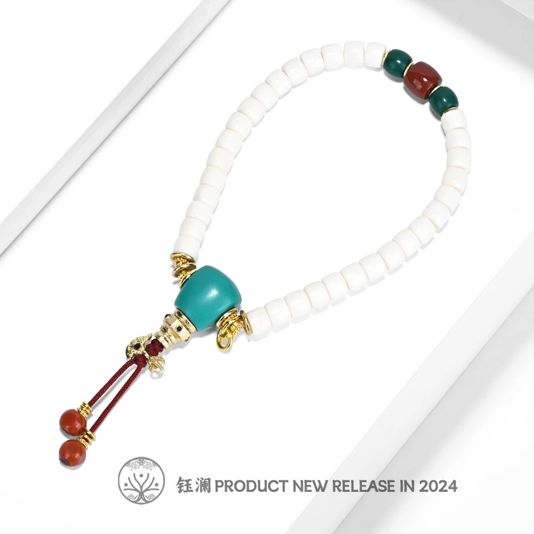 钰澜文玩驼骨直切-6mm左右-满配手持