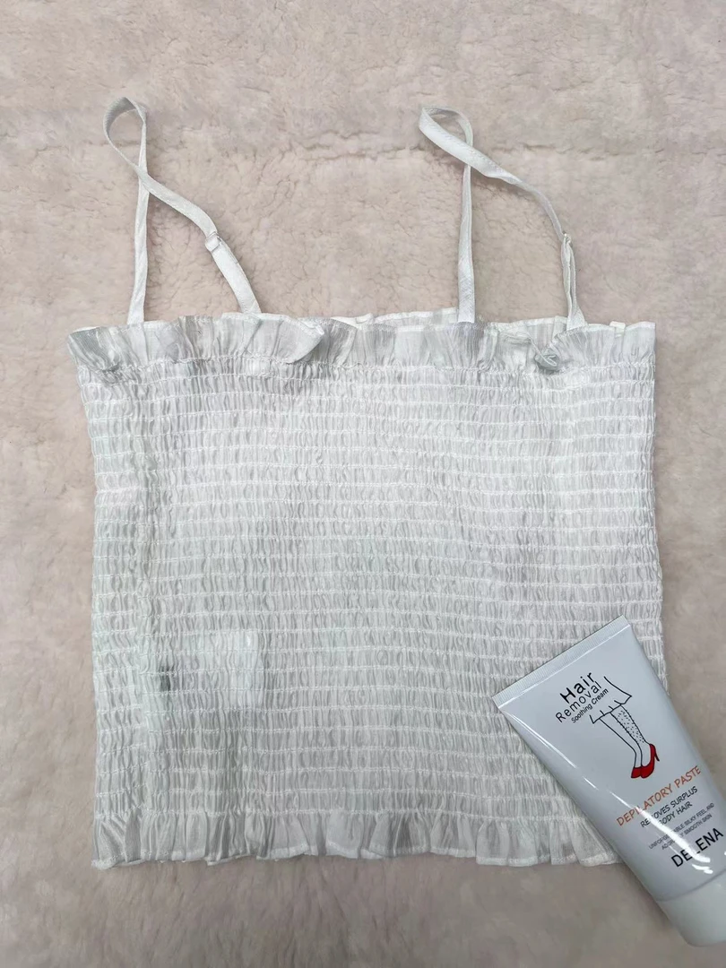 【脱毛膏专拍链接】春夏2024新款甜美气质韩版优雅显瘦连衣裙