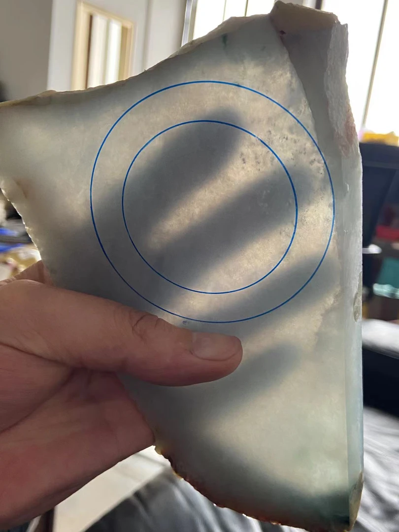 【防拍价格】定制翡翠白冰板料