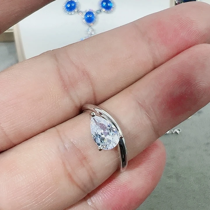 钨金无红宝蓝宝满钻镶嵌