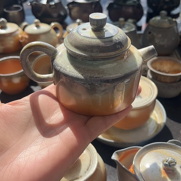 谨***行茶盏柴烧茶具柴烧茶具