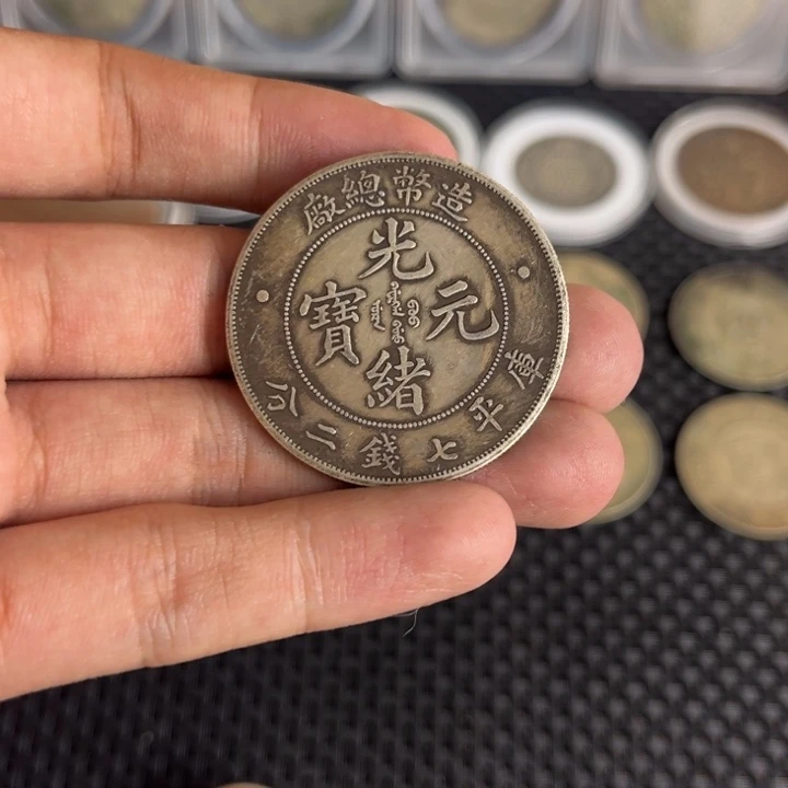金属大头龙洋船洋工艺品