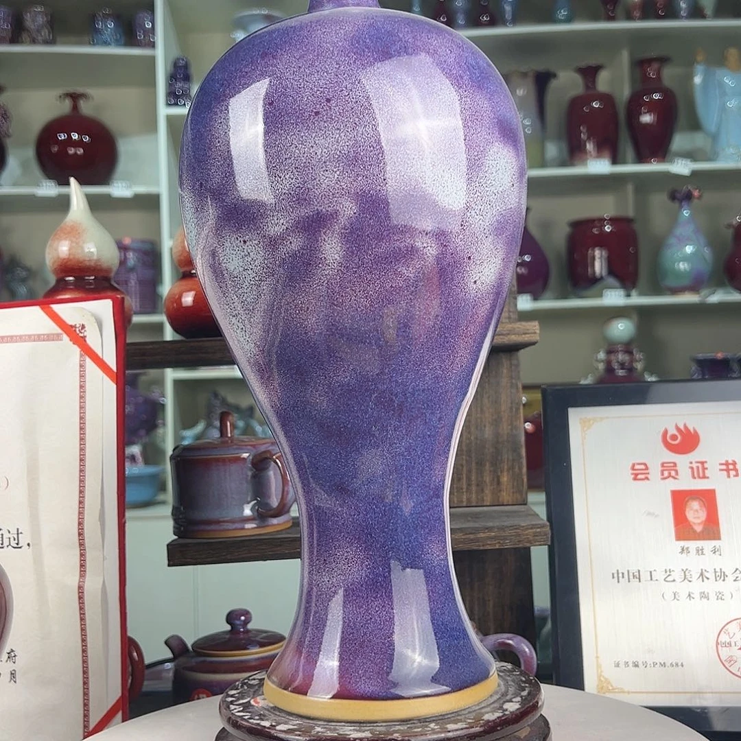 摆件郑家钧窑摆件