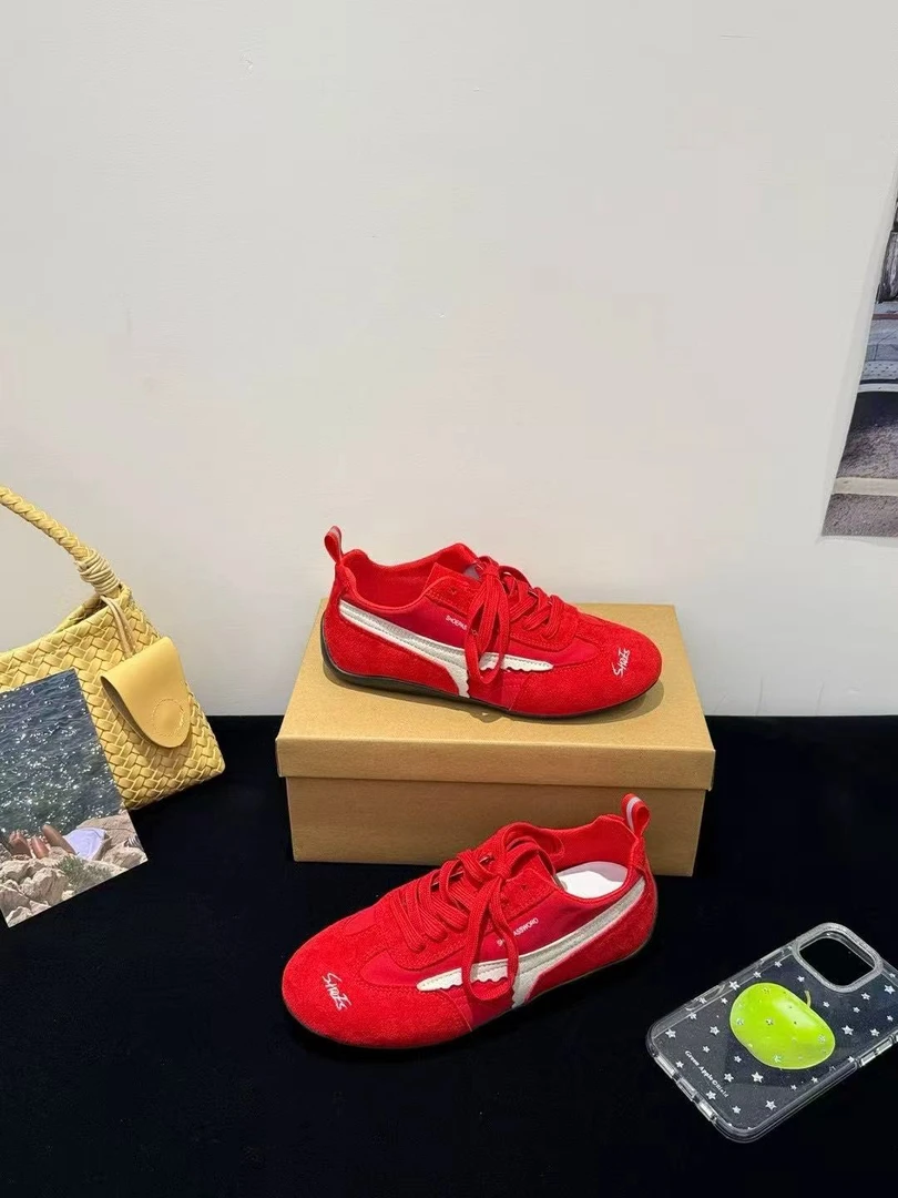 DZG（811-20#）潮流时尚撞色复古阿甘鞋德训鞋