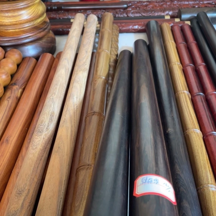 木赣****1紫光檀圆棍2 一根带瑕疵