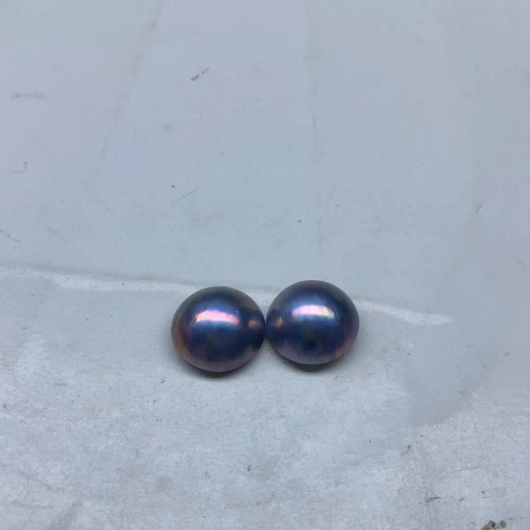 奶***酸拼合珍珠（马贝珠）裸珠裸珠2颗