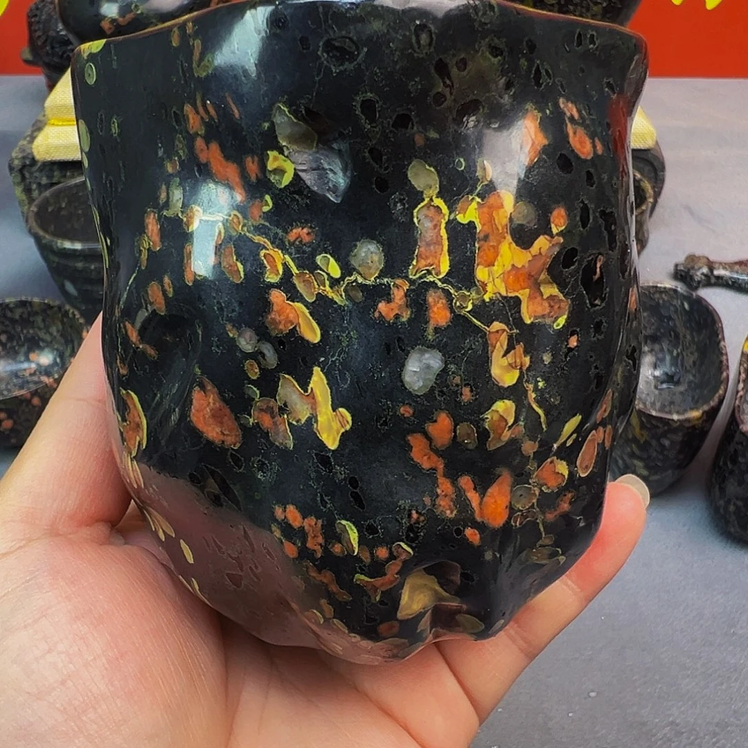 梅花玉随行杯茶周边微瑕