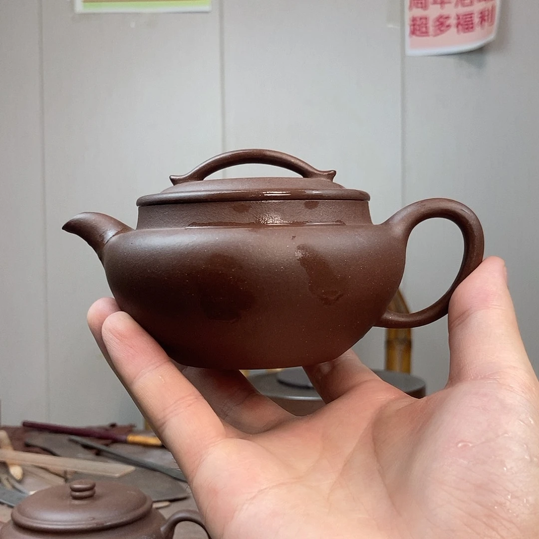 茶壶紫砂大****子紫砂壶半手工