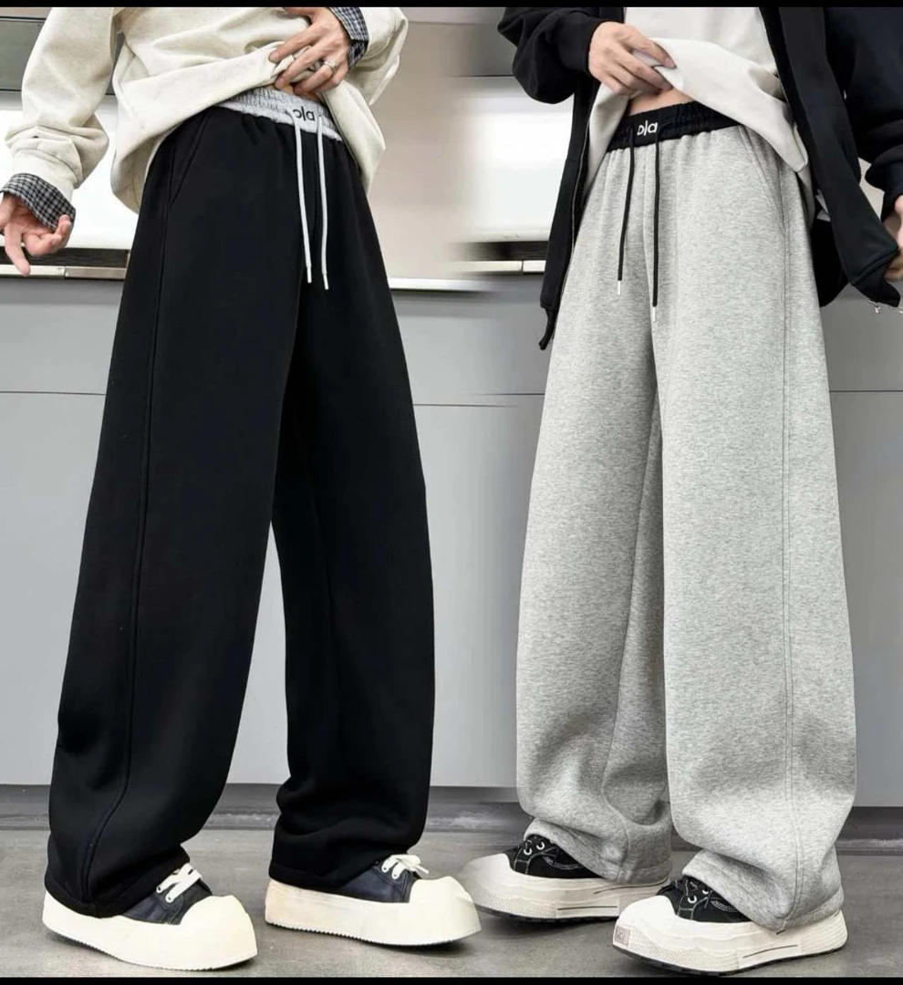 【大宝儿专属】秋季新款拼接腰头个性休闲裤青少年儿童运动裤2592