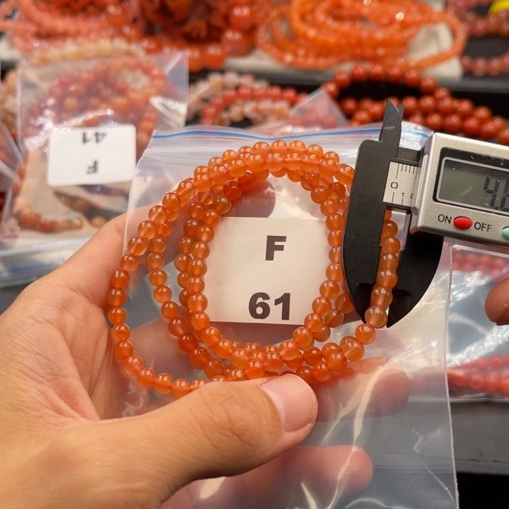 南红玛瑙未镶嵌多样性发货默认微瑕称重5mm