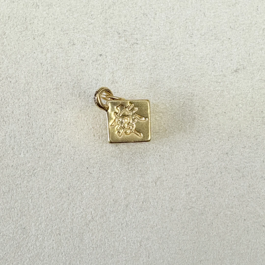 君潮黄金足金999素金发财筛子DP1538