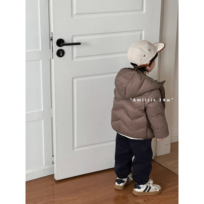 AMILRIS安米莉/F9453-36555/时尚轻薄羽绒服/通用童90-130码/2024