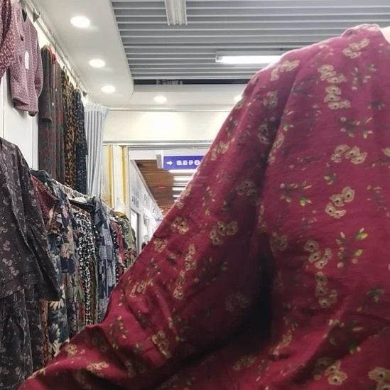 背心IX红色连衣裙棉麻裙