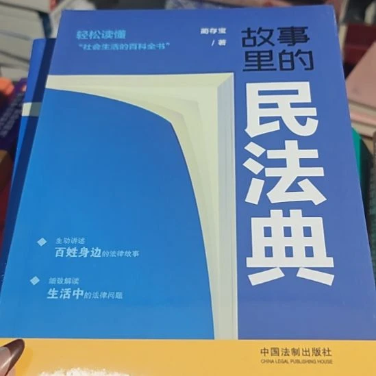 故事里的民法典，平装全新