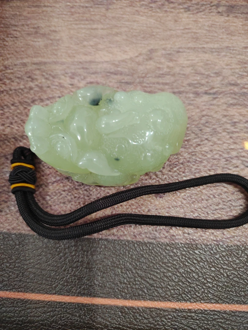 蛇纹石玉（覆膜）摆件原创作品。014