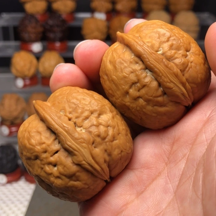 把件文玩核桃9粗筋大屁桃