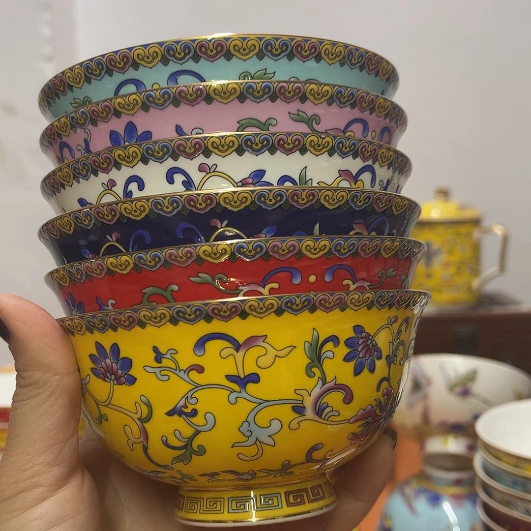 珐琅4.5寸6个……………………