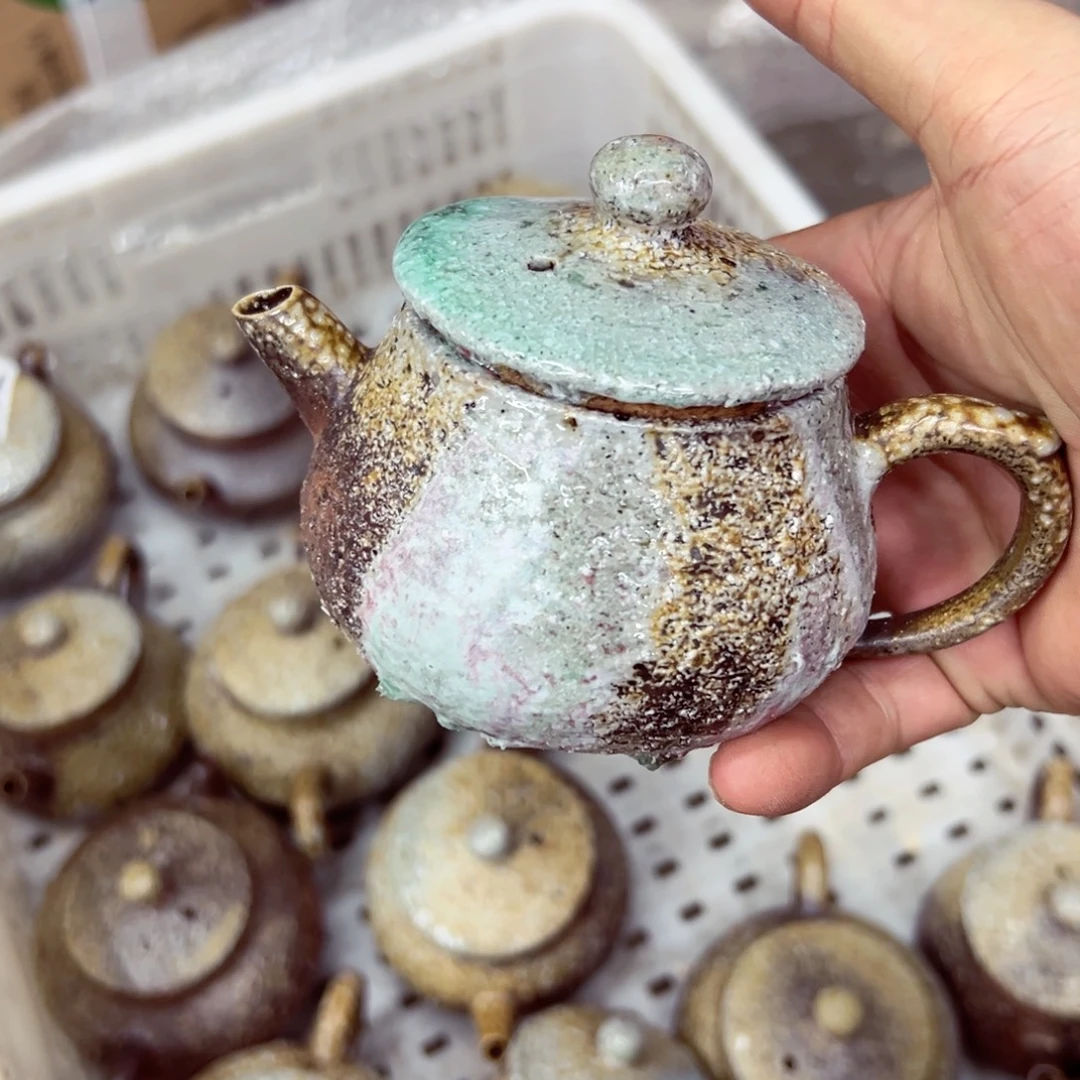 柴烧茶具陶瓷杯子