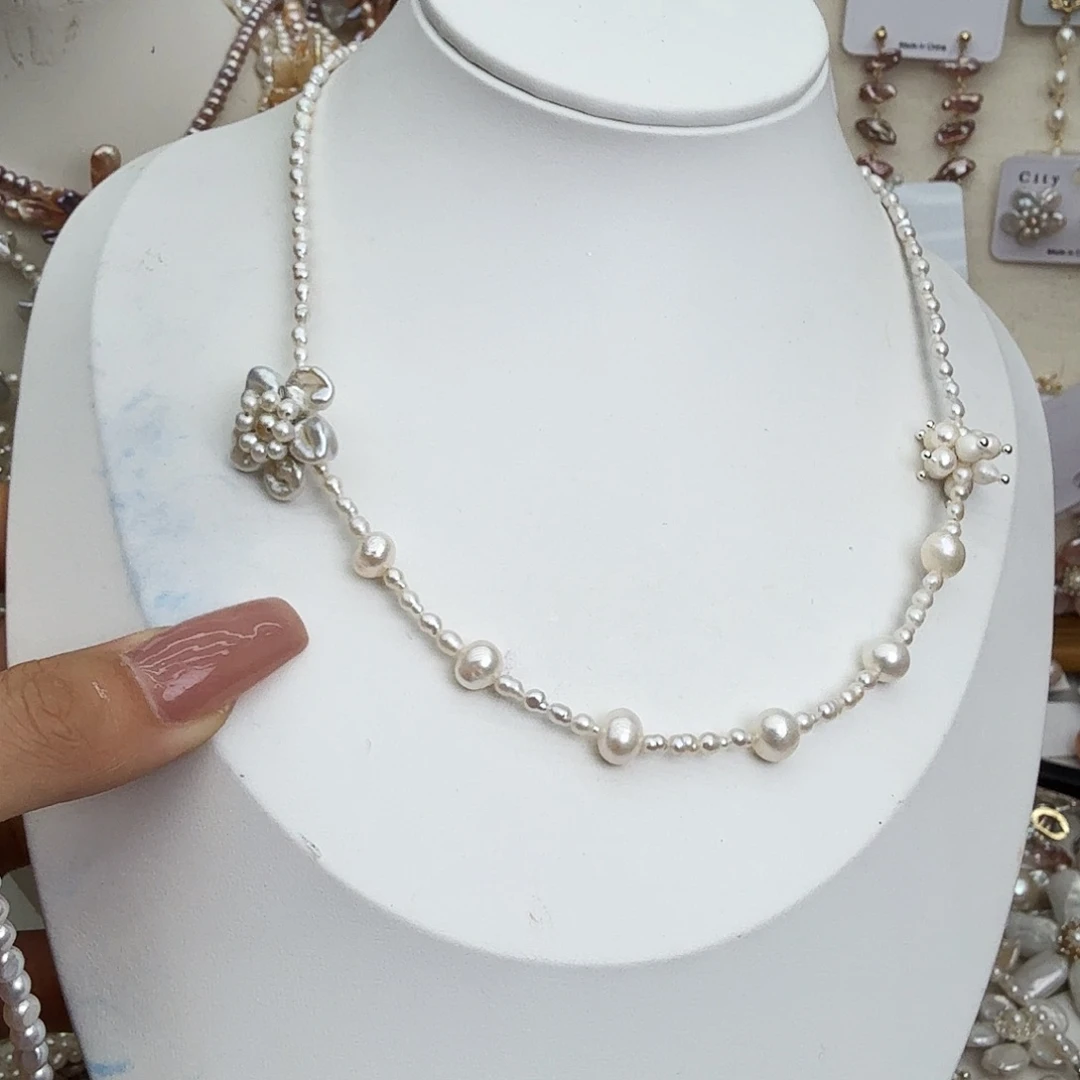 淡水珍珠颈饰未镶嵌