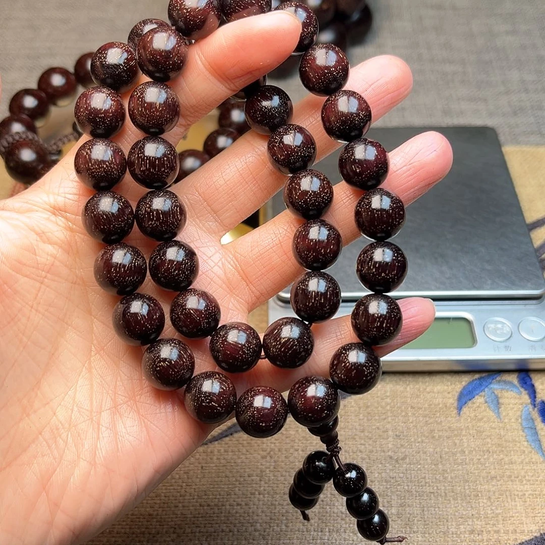 檀香紫檀（小叶紫檀）1.2双圈满天星