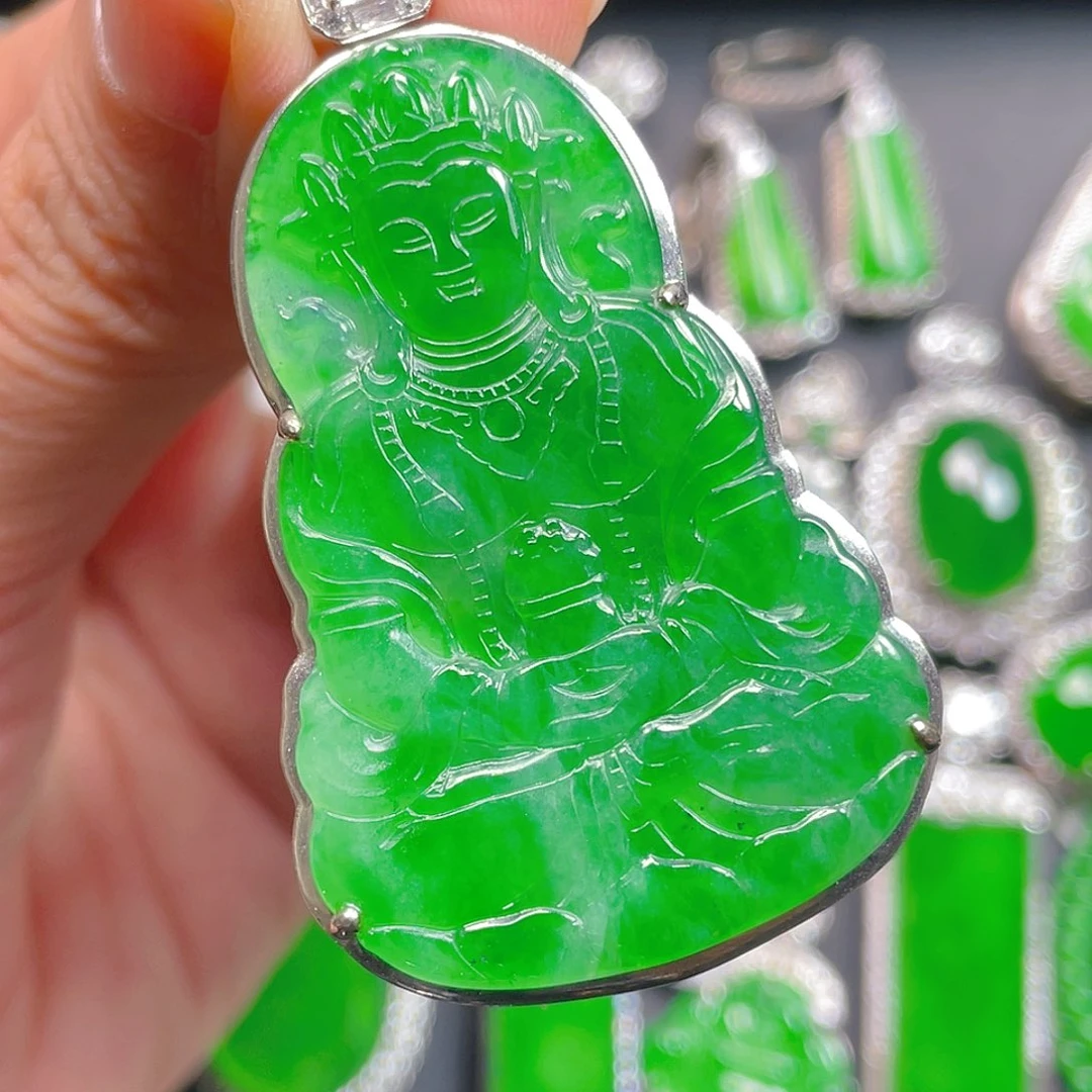 吊坠(不含链)未镶嵌翡翠