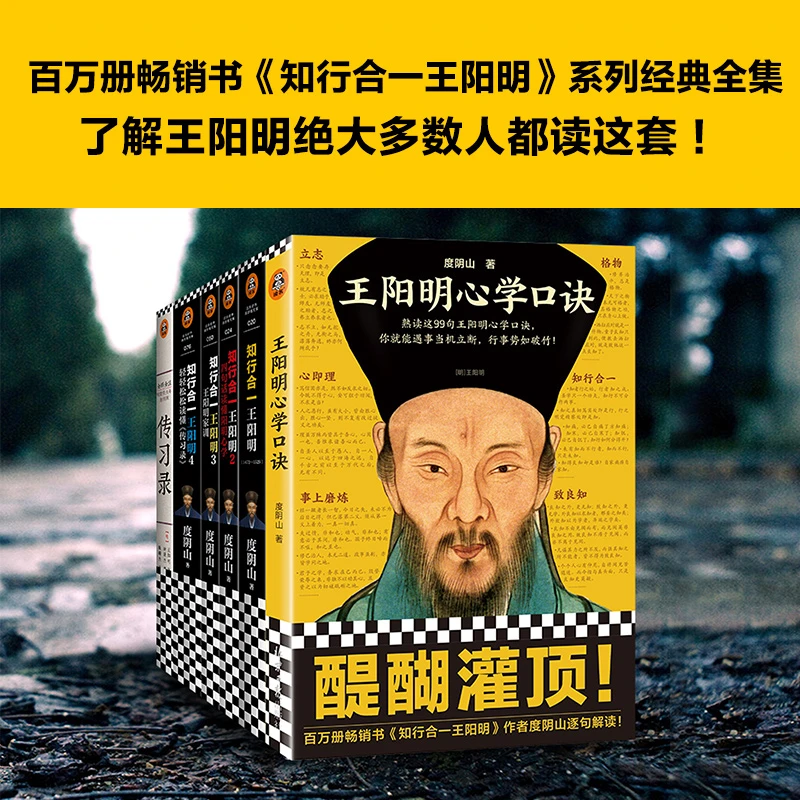 知行合一王阳明大全集（全六册） 知行合一 心学入门书 度阴山