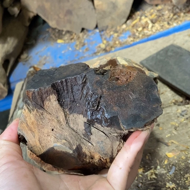 初***心贡木把件定制不退不换