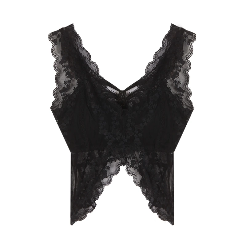 【千寻严选】夏季时尚百搭显瘦气质性感减龄打底蕾丝吊带C5DD7608A