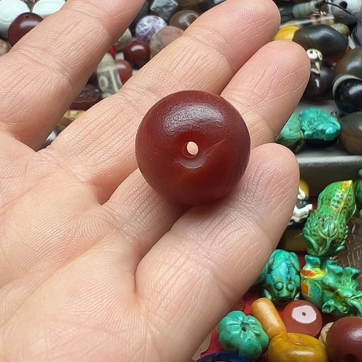 牛***牛玛瑙/玉髓未镶嵌颈饰