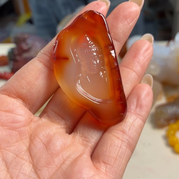 玛瑙/玉髓未镶嵌吊坠(不含链)