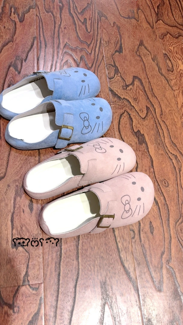 春秋 可爱包包头kt勃肯鞋