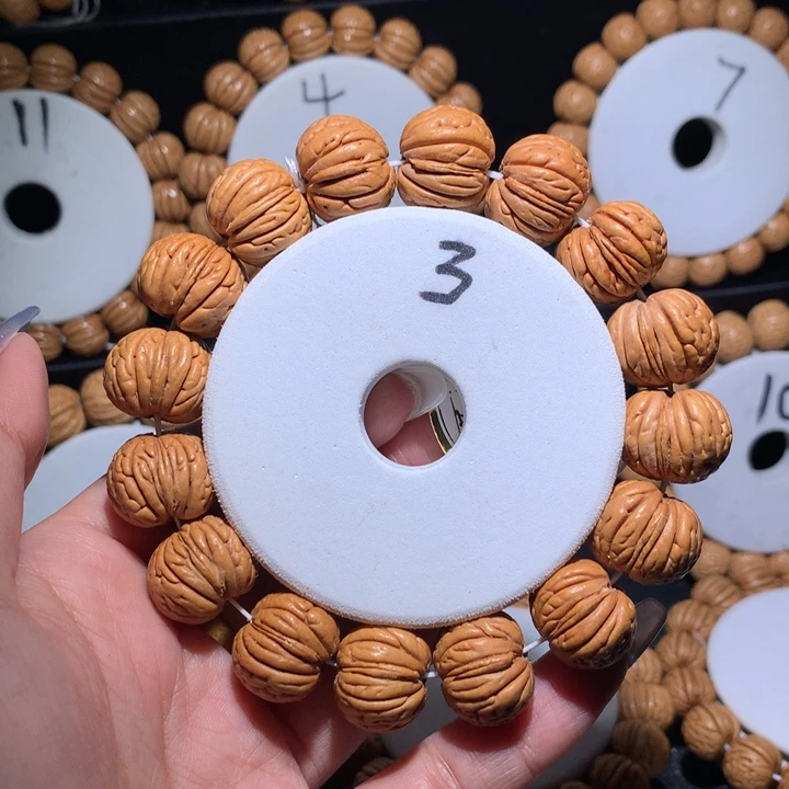 桃核手串野生大开口