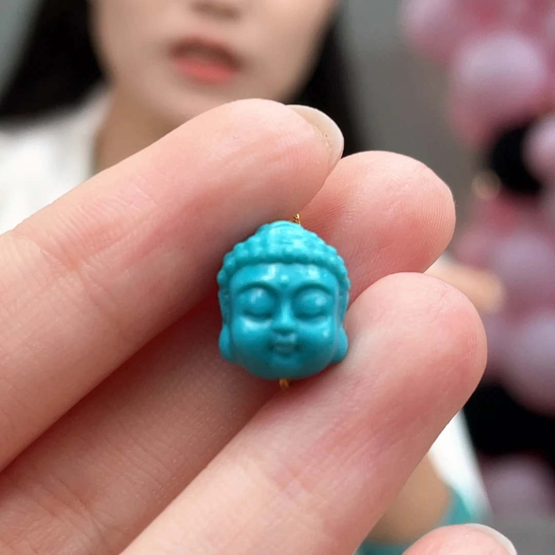 绿松石未镶嵌颈饰