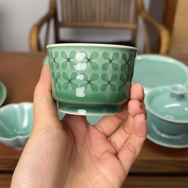 小米茶器龙泉云间青瓷