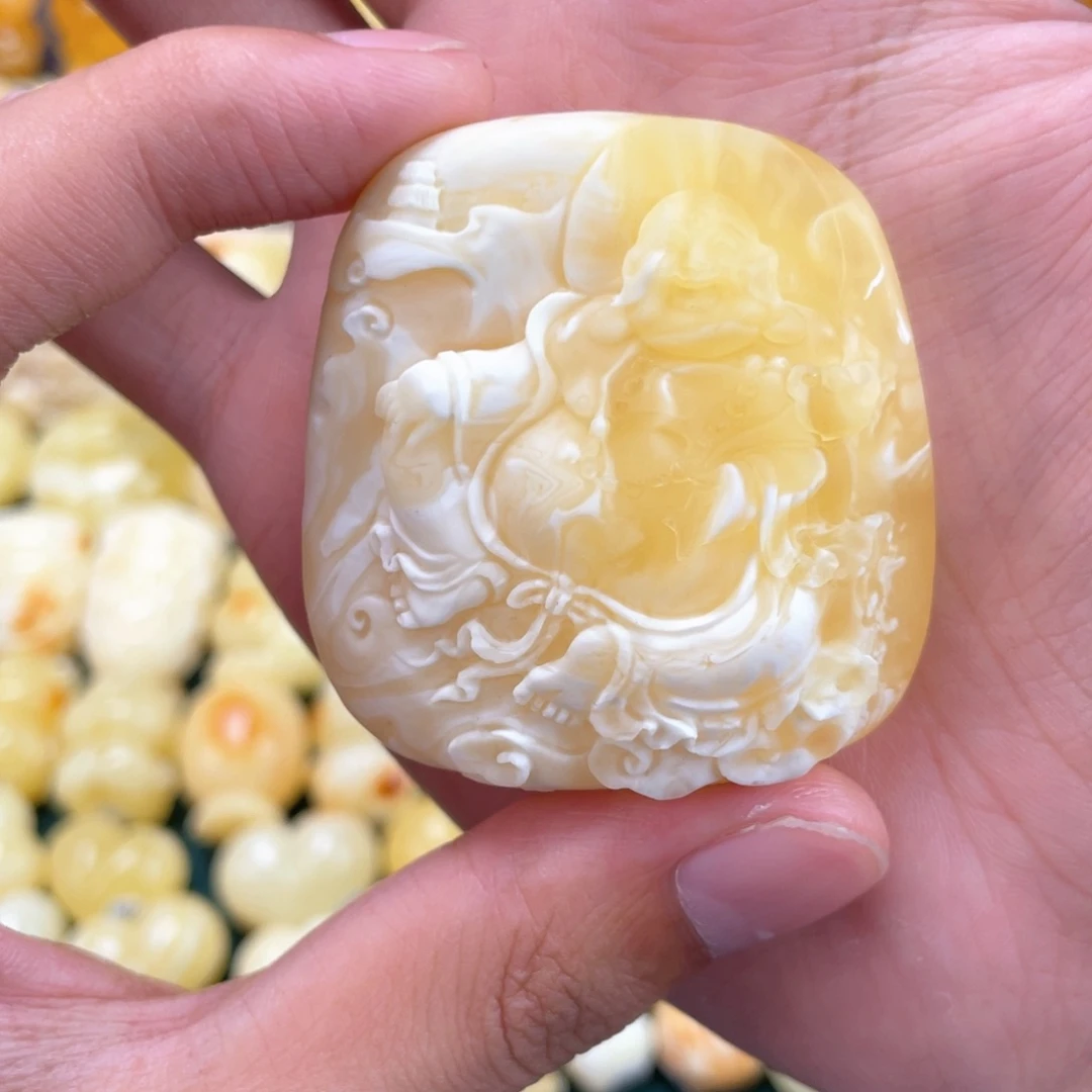 老***三琥珀未镶嵌裸石蜜蜡