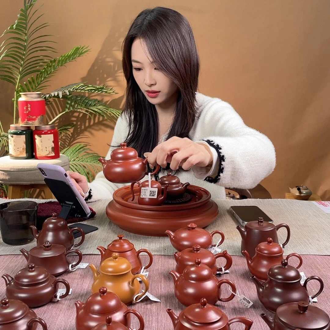 @****心潮州全手工手拉壶