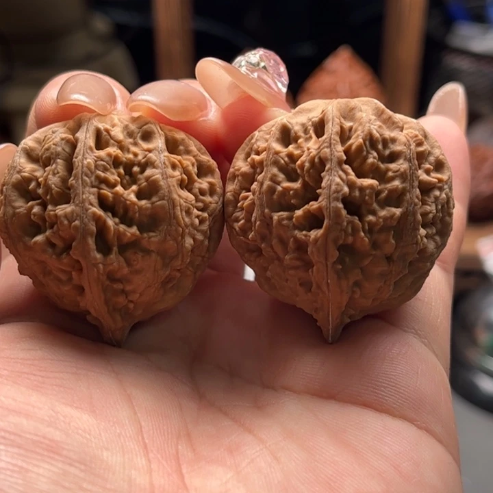 文玩核桃把件楸大胖8