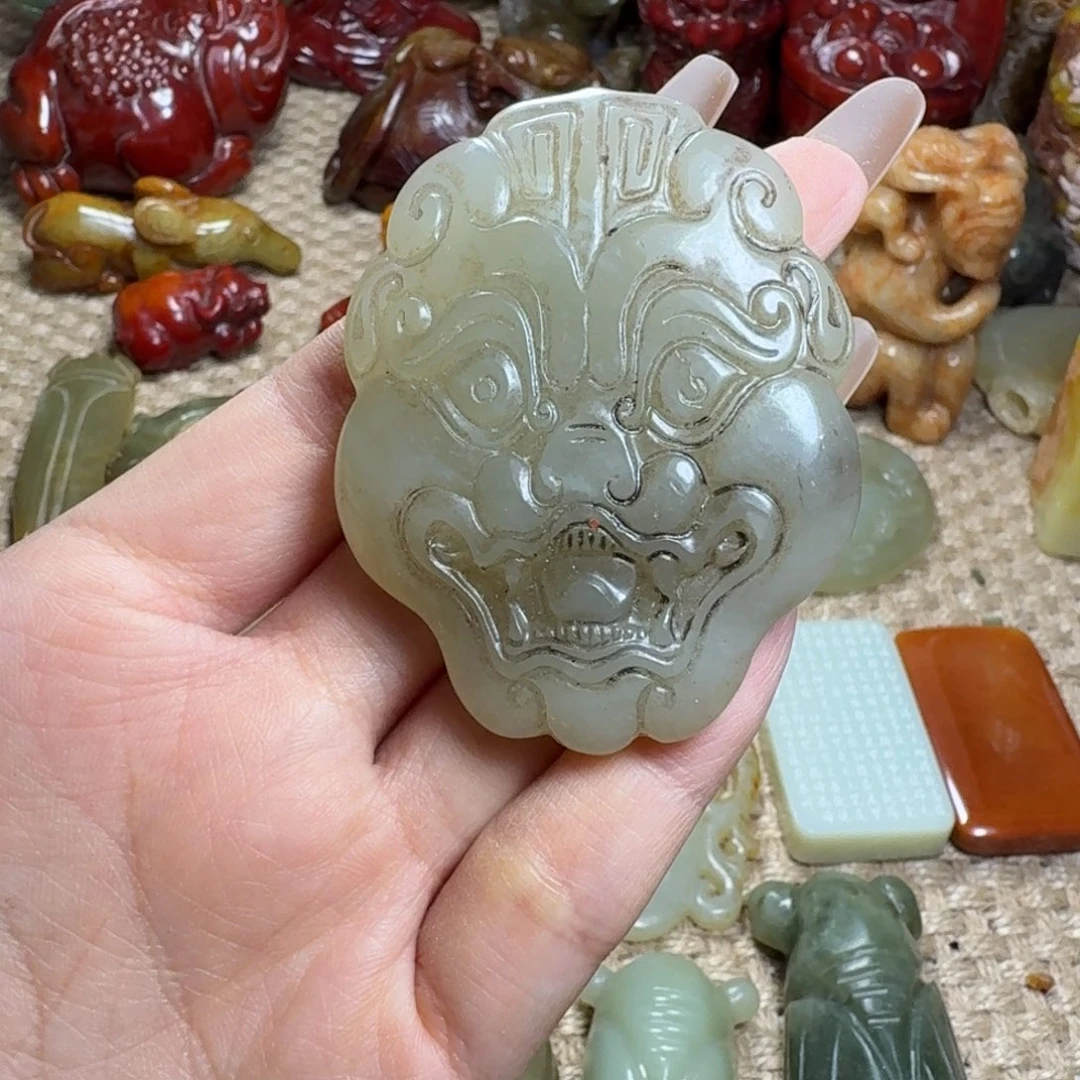 吊坠白玉菩提挂件